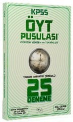 CBA Yayınları KPSS Eğitim Bilimleri Öğretim Yöntem ve Teknikleri 25 Deneme Çözümlü CBA Yayınları
