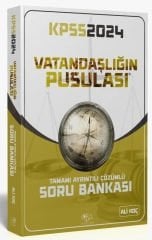 CBA Yayınları 2024 KPSS Vatandaşlığın Pusulası Soru Bankası Çözümlü - Ali Koç CBA Yayınları