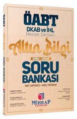 Mihrap ÖABT Din Kültürü ve Ahlak Bilgisi Altın Bilgi Soru Cevap Hızlı Tekrar Soru Bankası Mihrap Yayınları