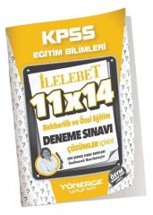 Yönerge KPSS Eğitim Bilimleri Rehberlik ve Özel Eğitim 11x14 Deneme Çözümlü Yönerge Yayınları