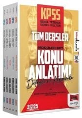 Yargı 2025 KPSS Genel Yetenek Genel Kültür Konu Anlatımlı Modüler Set Yargı Yayınları