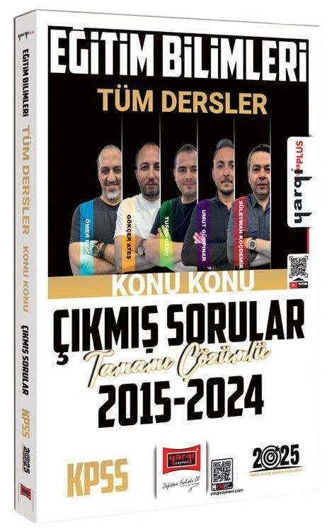 Yargı 2025 KPSS Eğitim Bilimleri Çıkmış Sorular 2015-2024 Konularına Göre Çözümlü Yargı Yayınları
