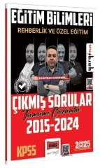 Yargı 2025 KPSS Eğitim Bilimleri Rehberlik ve Özel Eğitim Çıkmış Sorular Çözümlü - Süleyman Koçdemir Yargı Yayınları