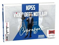 Yargı 2025 KPSS Coğrafya Video Ders Notları - Koray Karameşe Yargı Yayınları