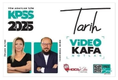 Hoca Kafası 2025 KPSS Tarih Video Kafa Notlar - Onur Yurdakul, Selin Ortaç Hoca Kafası Yayınları