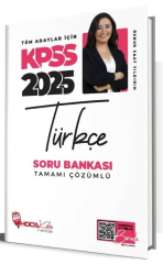 Hoca Kafası 2025 KPSS Türkçe Soru Bankası Çözümlü - Öznur Saat Yıldırım Hoca Kafası Yayınları