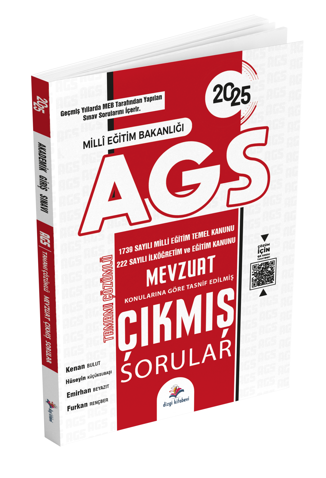 Dizgi Kitap 2025 MEB – AGS Tamamı PDF Çözümlü Mevzuat Çıkmış Sorular