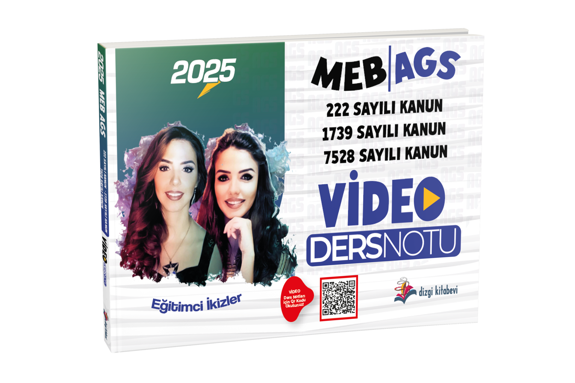 Dizgi Kitap MEB AGS Mevzuat (222, 1739, 7528 Sayılı Kanun) Video Ders Notu Eğitimci İkizler