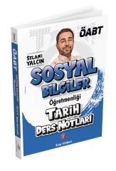 2025 Kpss Öabt Sosyal Bilgiler Öğretmenliği Tarih Ders Notları Selami Yalçın