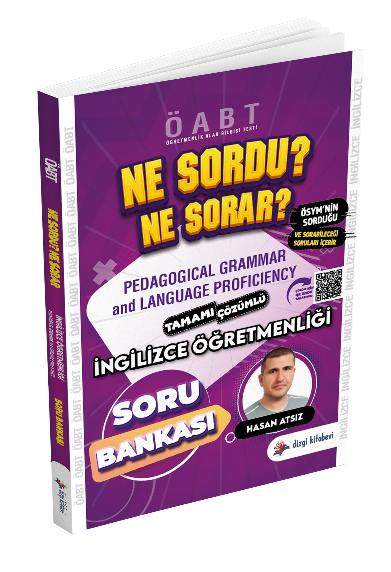 Ne Sordu Ne Sorar Öabt İngilizce Öğretmenliği Pedagogical Grammar and Language Proficiency Soru Bankası Qr Çözümlü 2025 Hasan Atsız