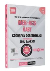 2025 MEB-AGS-ÖABT Coğrafya Öğretmenliği Tamamı Çözümlü Soru Bankası
