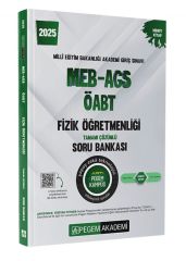 2025 MEB-AGS-ÖABT Fizik Öğretmenliği Tamamı Çözümlü Soru Bankası