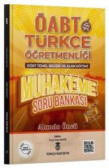 Türkçe ÖABTDEYİZ ÖABT Türkçe Dört Temel Beceri ve Alan Eğitimi Muhakeme Soru Bankası Dijital Çözümlü - Enes Kaan Şahin Türkçe ÖABTDEYİZ
