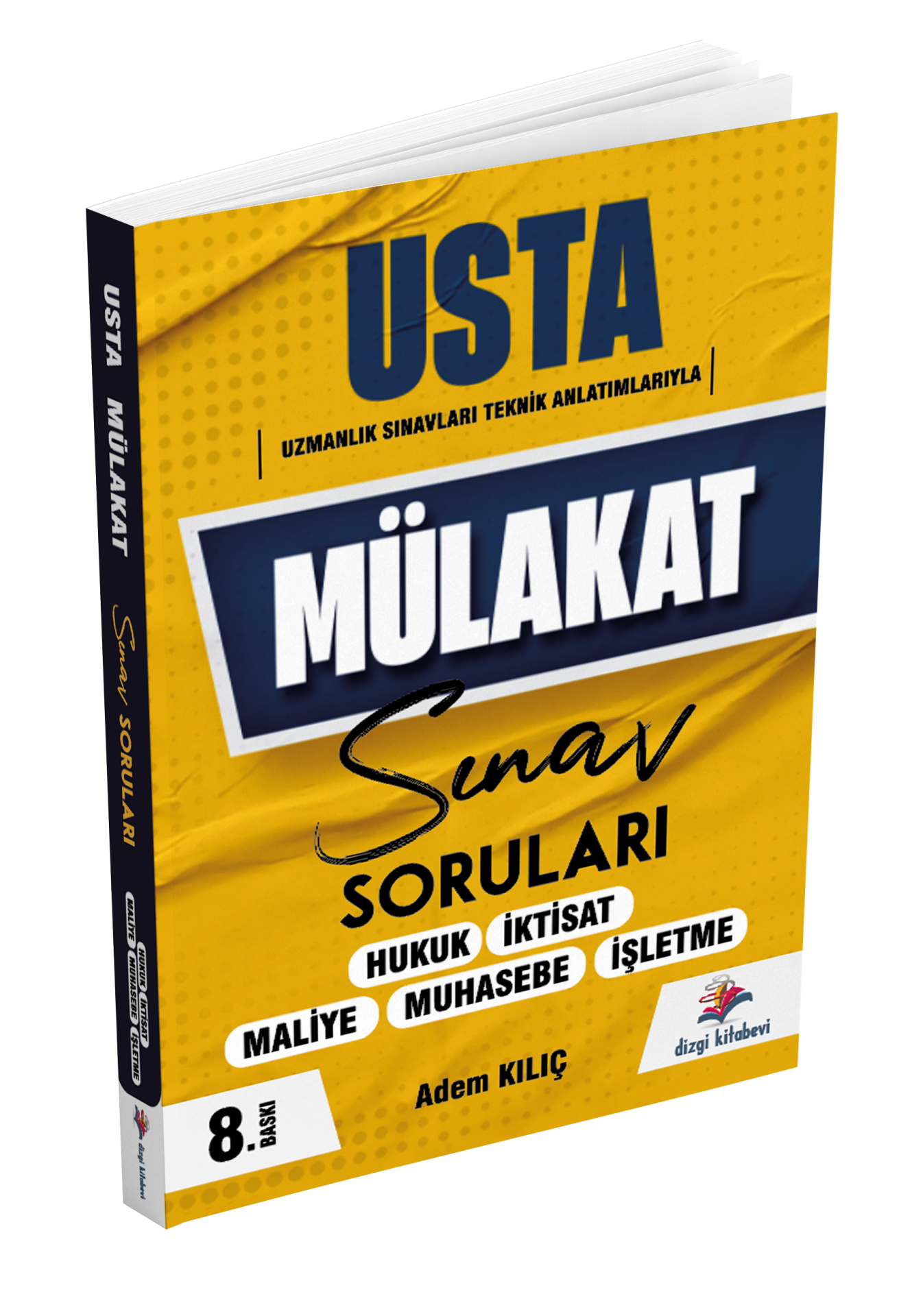 Dizgi Kitap Usta Mülakat Kurum Sınavları Soruları 8. Baskı