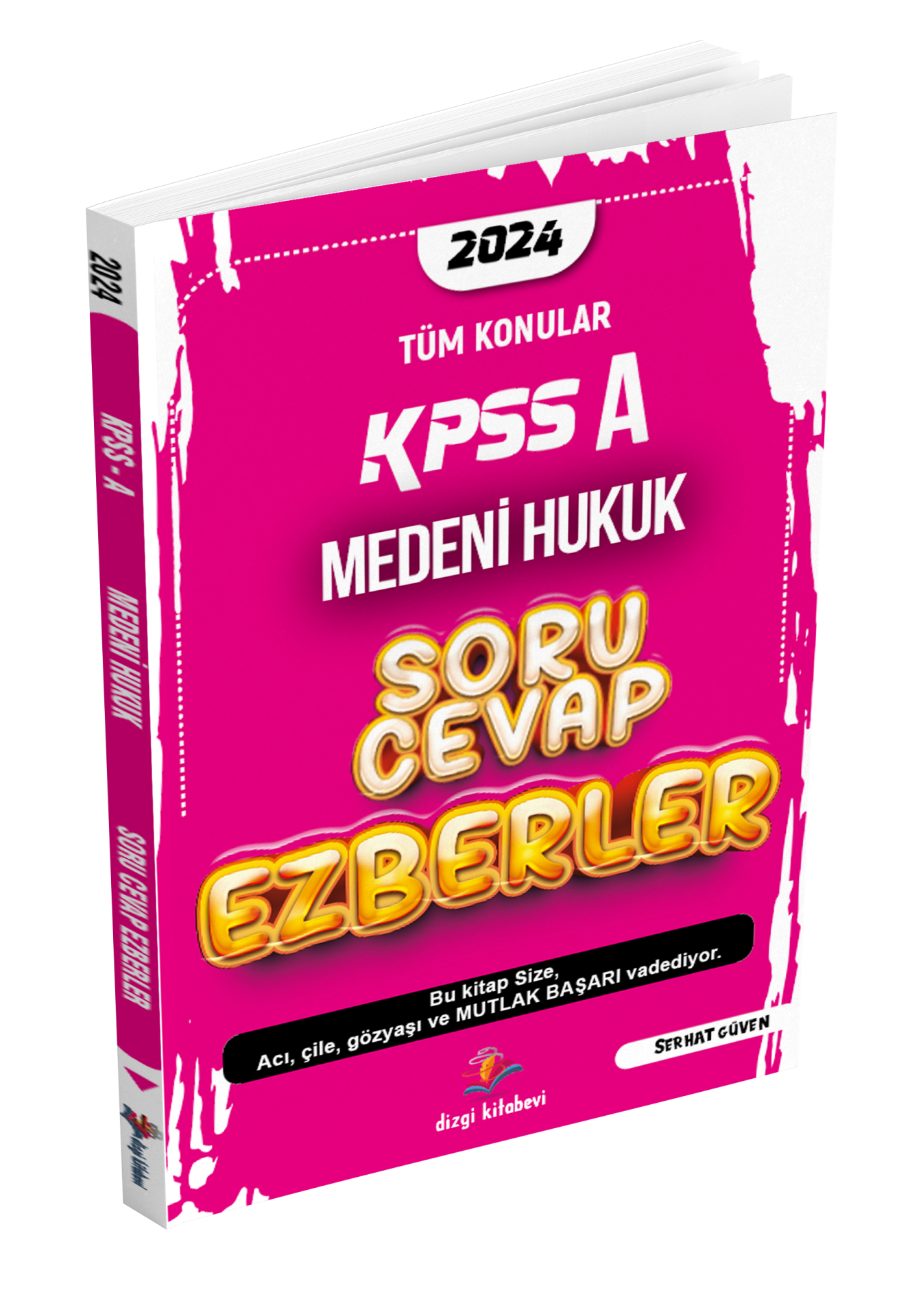 Dizgi Kitap KPSS A Medeni Hukuk Soru Cevap Ezberler Serhat Güven 2024