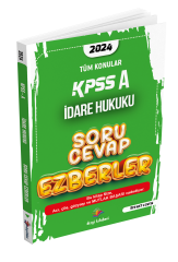 Dizgi Kitap KPSS A Soru Cevap Ezberler İdare Hukuku