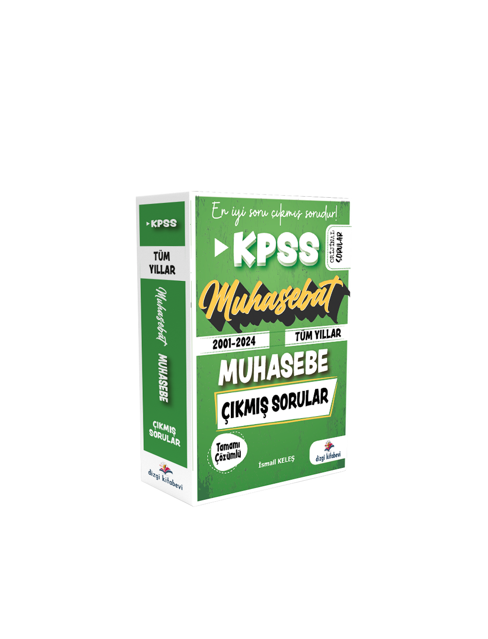 Muhasebat KPSS A Sayıştay Tamamı Çözümlü Tüm Yıllar (2001-2024) Çıkmış Muhasebe Soruları