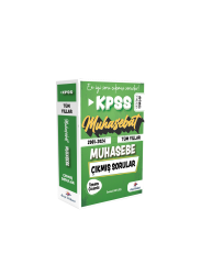 Muhasebat KPSS A Sayıştay Tamamı Çözümlü Tüm Yıllar (2001-2024) Çıkmış Muhasebe Soruları