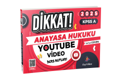 Dikkat Kpss A Anayasa Hukuku Video Ders Notları 2025 Serhat Güven