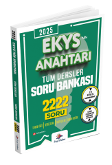 Meb Ekys Müdür ve Müdür Yardımcılığı Ekys'nin Anahtarı Tüm Dersler Soru Bankası 2222 Soru 2025