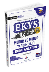 2025 MEB EKYS Müdür ve Müdür Yardımcılığı Konu Anlatımı Fatih Sesli