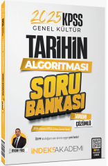 İndeks Akademi 2025 KPSS Tarihin Algoritması Soru Bankası Çözümlü - Aydın Yüce İndeks Akademi Yayıncılık