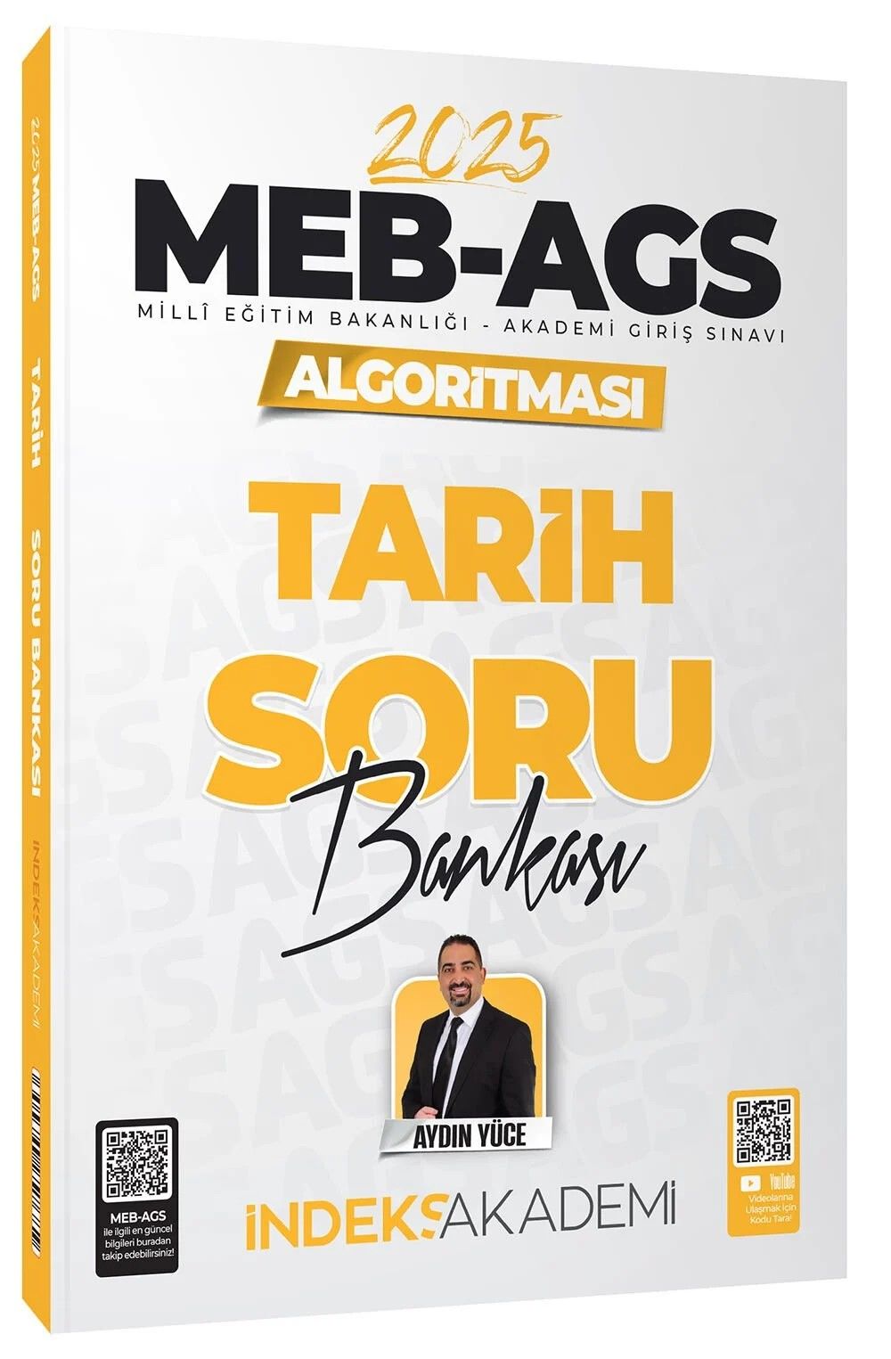 İndeks Akademi 2025 MEB-AGS Algoritması Tarih Soru Bankası Çözümlü - Aydın Yüce İndeks Akademi Yayıncılık