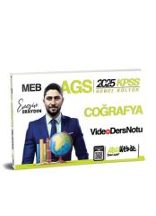 HocaWebde Yayınları 2025 MEB AGS KPSS Türkiye Coğrafyası Video Ders Notu