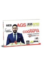HocaWebde Yayınları 2025 MEB AGS KPSS Haritalarla Türkiye Coğrafya