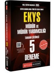 2025 MİLLİ EĞİTİM BAKANLIĞI (EKYS) Müdür ve Müdür Yardımcılığı Tamamı Çözümlü 5 Deneme