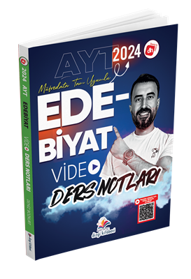 Dizgi Kitap Deniz Hoca AYT Edebiyat Video Ders Notları