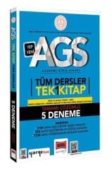 Yargı Yayınları 2025 MEB-AGS Tüm Dersler Tek Kitap Tamamı Çözümlü 5 Deneme