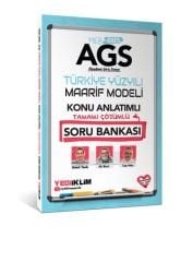 Yediiklim Yayınları 2025 MEB AGS Türkiye Yüzyılı Maarif Modeli Tamamı Çözümlü Konu Anlatımlı Soru Bankası
