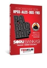 Yediiklim 2025 Tüm Adaylar İçin KPSS -AGS - ALES - DGS - YKS Tamamı Video Çözümlü Paragraf Soru Bankası