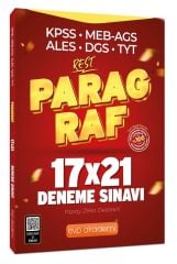 EVP Akademi KPSS MEB-AGS ALES DGS TYT Paragraf REST 17x21 Deneme Çözümlü EVP Akademi