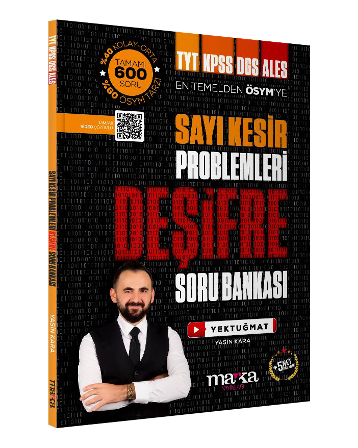 2025 En Temelden ÖSYM`ye Sayı Kesir Problemler Yektugmat Deşifre Soru Bankası Marka Yayınları