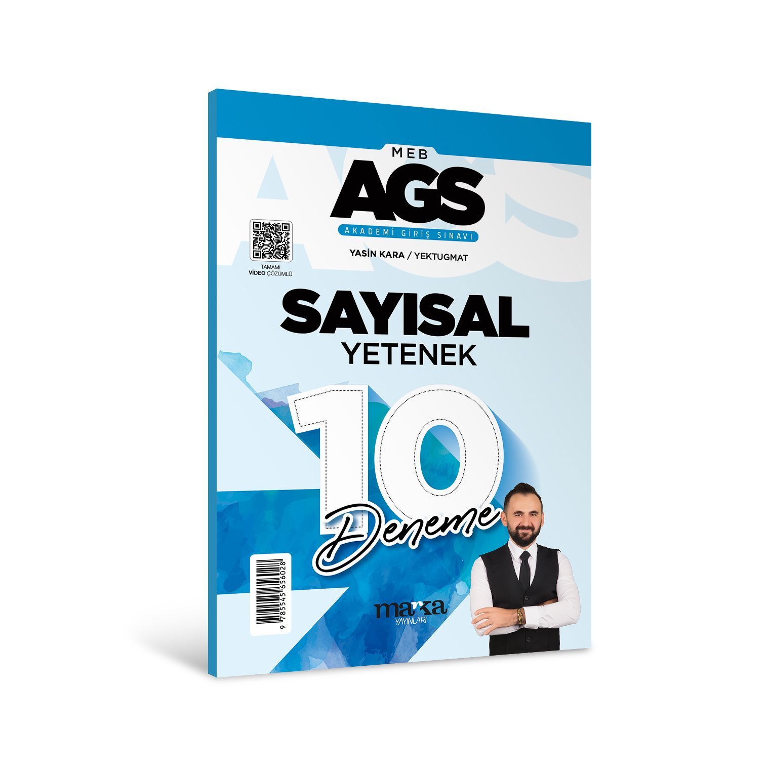 2025 MEB AGS Sayısal Yetenek 10 Deneme Tamamı Video Çözümlü Marka Yayınları